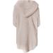 Hanxiulin Oversize Plush Hoodie Jacket - Women's Winter Coat Casual Fashion Bomber XXL Khaki - Buy Online on GoSupps.com