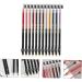 Mikinona 12pcs Lip Liner Eyeliner Waterproof Eyebrow Pencil Eyebrow Liner Plastic Makeup Pen Water Proof - Buy Online on GoSupps.com
