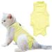 Ksuktsw Katzenbody after op castration cats body recovery suit cat clothing.