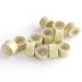 Faleto 100 Microrings for Hair Extensions - Silicone Hair Extension Loops & Micro Color Ring Beads (200 Pieces: Black & Blond) - Buy Online on GoSupps.com