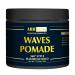 ARHGOAT Hair Pomade for Men  Water Based Hair Cream for 360 Wave Training  Wolfing  Strong Hold & Silky Smooth Styling  Layered Waves  Afro Barber and Waver Accessories  3.53oz