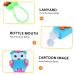 Didiseaon 24 Pcs Cartoon Pattern Hand Soap Bottles - 30ml Refillable Travel Bottles with Hook | Portable Silicone Cases for Easy Dispensing - Buy Online on GoSupps.com