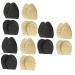 Gatuida 12 Pairs Forefoot Half Size Pad Bunion Forefoot Pads Gel Shoe Inserts Metatarsal Foot Pads Bunion Toe Relief of Foot Sunglasses Strap Sponge Sports Men and Women Sticker