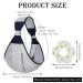 Uptvin Sling Baby Carrier for Newborns | Soft Adjustable Multifunctional - Supports Up to 20kg | Includes Baby Bib - Gray - Buy Online on GoSupps.com