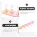 minkissy 1 Set Nail Practice Holder Decor Fake Nails Training Nail Racks Nail Racks for Nail Painting Nail Art Practice Manicure Magnetic Nail Stands Convenient Nail Display Plastic Suite 12.8x3.7cm As Shown - Buy Online on GoSupps.com