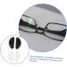 Gleavi 100 Pairs Silicone Nose Pads for Glasses - Cushions & Protection Accessories - Black & White Pebble Gel Pads (1.6x0.1cm) - International Shipping Available - Buy Online on GoSupps.com