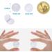 Self Adhesive Dots  Strong Adhesive 1150 Pcs (575 Pairs) 0.59 inch Diameter Sticky Back Coins Nylon Coins  Hook Loop Dots with Waterproof Sticky Glue Coins Tapes  Suitable for Classroom  Office  Home White 575P-15MM - Buy Online on GoSupps.com