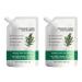 2 Pi ces Shampooing aux acides amin s au romarin shampooing fortifiant pour les cheveux clairsem s et la chute de cheveux