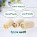 Japanese Import Natural Loofah Sponge for Exfoliating & Scrubbing - 3pcs Set - Buy Online on GoSupps.com