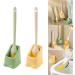 Innovative Duckbill Toilet Cleaning Tool Clean Difficult Corner Eliminate Comfortable Grip Handle Home Office Corner Cleaning Brush Yellow - Buy Online on GoSupps.com