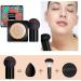 Mushroom Head Air Cushion CC Cream Water Feeling Flawless BB Cream Moisturizing Oil Control Foundation Lightweight Natural Concealer Lasting Brightening Liquid Foundation for All Skin Lvory - Buy Online on GoSupps.com