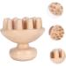 Beaupretty Handheld Wooden Massage Comb - Scalp Massager & Hairbrush Tool for Relaxation | Beech Wood Meridian Shampoo Comb for Men - Buy Online on GoSupps.com
