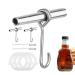 Maple Syrup Tapping Kit - Stainless Steel Maple Tree Taps Spiles for Making Maple Syrup Reusable Stainless Steel Tree Taps Tree Tapping Kit Maple Syrup Supplies