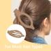 Styling Tool School Daily Use Travel Thick Thin Duck Billed Hair Clip(Brown) - Buy Online on GoSupps.com