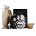 Beard Growth Kit 5 in 1 Mens Grooming Kits Beard Growth Oil Beard Balm Comb Scissors Brush for Grooming & Shaving Beard Care Grooming Kit Christmas Stocking Fillers Gifts for Men
