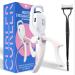 YOOVE Heated Eyelash Curlers | 3 Heating Modes Rechargeable Heated Lash Curler for Long Lasting Curls | Includes 2-in-1 Eyelash Comb | Electric Eyelash Curler - Effortless Styling Anytime Everywhere