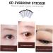 POPETPOP 16 Pcs Eyebrow Stickers Make up Kit Semi Permanent Eyebrows Eyebrow Stencils Makeup Tools Shaping 6d - Buy Online on GoSupps.com