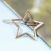 Yheakne Vintage Star Hair Clip Barrette Gold Hair Barrette Pin Metal Hair Clamp Half Bun Holder Clips Decorative Hair Accessories for Women and Girls (Gold) - Buy Online on GoSupps.com