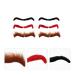 Fomiyes 18 Couples Halloween False Eyebrows & Facial Hair | Cosplay Props & Christmas Jewelry | International Shipping Available - Buy Online on GoSupps.com