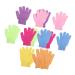 ARTIBETTER 14pcs Kids Shower Gloves Bathing Exfoliating Mitt Deep Cleaning Bath Body Scrubber Massager for Children