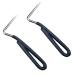 Bohue 2Pcs Hoof Pick Pear Shaped Hoof Pick Horseshoe Trimmer Horseshoe Repair Tool Hoof Care for Horse Donkey Goat (Random Color) - Buy Online on GoSupps.com