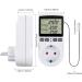 Buy CJBin 230V Temperature Controller Socket - Digital Thermostat with Timer & Probe for Greenhouse Terrarium Aquarium Heating & Cooling - Buy Online on GoSupps.com