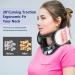 RKXKJ Inflatable Neck Support Stretcher - 6-Stage Cervical Traction Height Adjustable 360 Comfort Relief for Cervical Compression - International Shipping Available - Buy Online on GoSupps.com