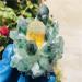 Home Decoration Quartz Cluster Natural Green Ghost Crystal Cluster Inlaid with Yellow Specimen Stones Full of Texture (Size : 300-400g) - Buy Online on GoSupps.com