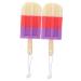 Baluue 2Pcs Ice Cream Shaped Bath Ball Body Sponge for Bathing Body Sponges for Shower Exfoliating 1 Count (Pack of 1) As Shown