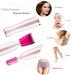 3-in-1 Women's Bikini Trimmer | Cordless Wet & Dry Shaver | Painless Hair Removal Kit | Electric Razor for Facial, Body, Eyebrow | Ladies Grooming Tool - Pink - Buy Online on GoSupps.com
