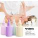1 oz Glass Dropper Bottles (4 Pack) - Leakproof Pipette with Funnels for Essential Oils & Travel | Mini Multicolor Containers - Buy Online on GoSupps.com