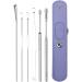 Jextou Earpick Spiral Earwax Remover Kit - Ear Hygiene Care Tool for Children & Adults - Purple - Buy Online on GoSupps.com