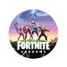 Premium 20cm Fortnite Cake Topper - Round Fondant Paper for Perfect Celebrations | International Shipping Available - Buy Online on GoSupps.com