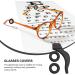 Lurrose Anti-Slip Glasses Covers - 96 STK Anti-Slip Tips & Hangers for Optimal Grip - International Shipping Available - Buy Online on GoSupps.com