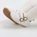 Baby Girls Mary Jane First Walking Shoes | Anti-Slip PU Leather | Infant Shoes 0-6 Months | White - Buy Online on GoSupps.com