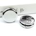 Stylish Round Pill Box with Black and White Horses - 3 Compartment Portable Medicine Organizer - Decorative Metal Pocket Pill Case - Buy Online on GoSupps.com