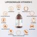 Mighty Elements Liposomal Vitamin C 2000 mg - Vegan Gluten-Free Immune Support Orange Flavor 250 ml Liquid in Glass Bottle - Buy Online on GoSupps.com