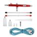 Painting External Tail Adjustment Spray Tool DIY Handheld for Advertising Cakes with Variable Spray Area and Thickness Wide Range of Applications (Red)