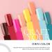 Ejiubas Gel Nail Polish Kit - 51 Long-Lasting Colors with Glossy Top Coat, Base Coat, and Nail Strengthener - All Seasons Soak Off Set - Buy Online on GoSupps.com