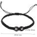PRETYZOOM 3pcs Black and White Heart Bracelet Bracelets for Teen Girls Unisex Friendship Bracelets Couples Rope Braided Bracelets Cord Is Jade Thread Men and Women Wrist Chain Letter - Buy Online on GoSupps.com