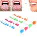 Buy Tongue Scraper & Cleaning Brush - Portable Oral Care for Fresh Breath | Orthodontic Care - Buy Online on GoSupps.com