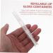 Healvian Lot De 3 Flacons Transparents De Brillant L vres 5 Ml Chacun Tubes De Voyage Anti-fuite Rotatifs Embout Brosse Pour Femmes Usage Cosm tique Mobile - Buy Online on GoSupps.com