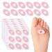 Sibba Callus Cushions Round Foam Padding 72 Pcs Corn Cushions Feet Toes Corn Removers Oval Foam Padding Sore Spots Patch Waterproof Self-Stick Adhesive Pads Soft Foot Stickers for Blisters Heel
