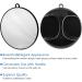 Beauty Mirror Professional Hand held Round Mirror with Handle for Personal & Hair Salon Use - Buy Online on GoSupps.com