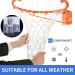 Spring Meow Basketball Net Replacement - 21 Ultra Heavy Duty All-Weather Hoop Net - Indoor/Outdoor Standard Rim - 2023 Upgraded Quality - White - Buy Online on GoSupps.com