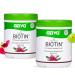 OZiva Plant Based Biotin Powder 10000Mcg+ With Amla For Men & Women Better Hair Growth Hairfall Control & Healthier Skin Certified Clean & Vegan 125 Gm