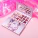 Ucanbe 18 Colors Eyeshadow Palette - Matte Shimmer & Glitter - Highly Pigmented Eye Shadow Makeup for Stunning Looks - International Shipping Available - Buy Online on GoSupps.com