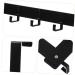 DOITOOL Space Aluminum Door Hanger Has Stood Towel Hanger Hook Holders Coat Hanger for Door Storage Cabinet - Buy Online on GoSupps.com