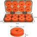 Anthyta 16-Pack Foam Line Winders for Offlocks - 43x13mm Fishing Leader & Cord Coils with Plastic Box - Essential Fishing Equipment & Accessories - Buy Online on GoSupps.com