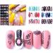 12 PCS Nail Stamp Templates Set - Flower Butterfly Animal Designs for Nail Art | Metal Image Plates for Gel Polish Decoration - Buy Online on GoSupps.com